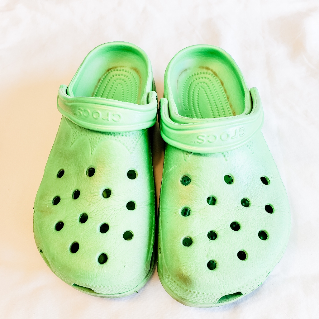 Unisex Bright Green Crocs